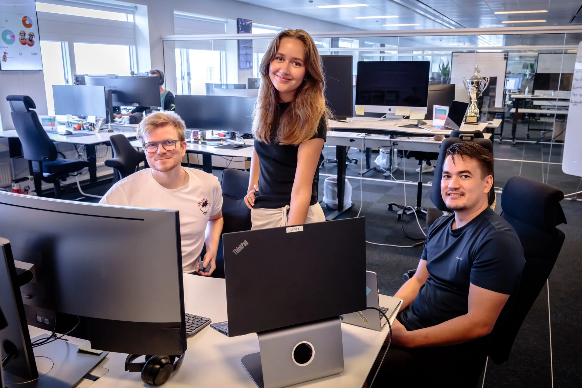 CEGO team collaborating at Aalborg headquarters