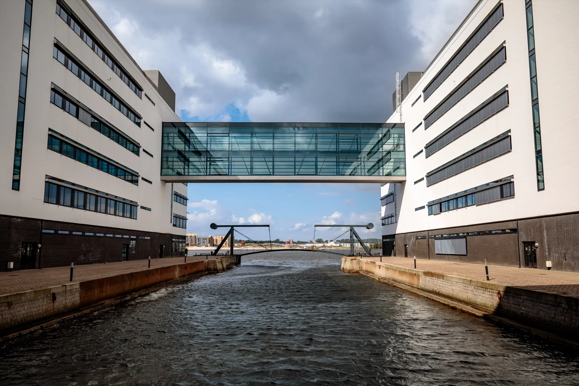 CEGO headquarters across the canal, Aalborg